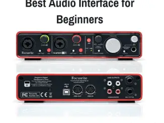 best audio interface for beginners