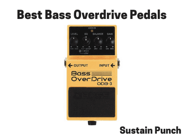 Best-Guitar-Overdrive-Pedals-compressor Bass Overdrive Pedals