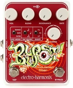Electro-Harmonix Blurst Modulated Filter Pedal and Bass Synth unit