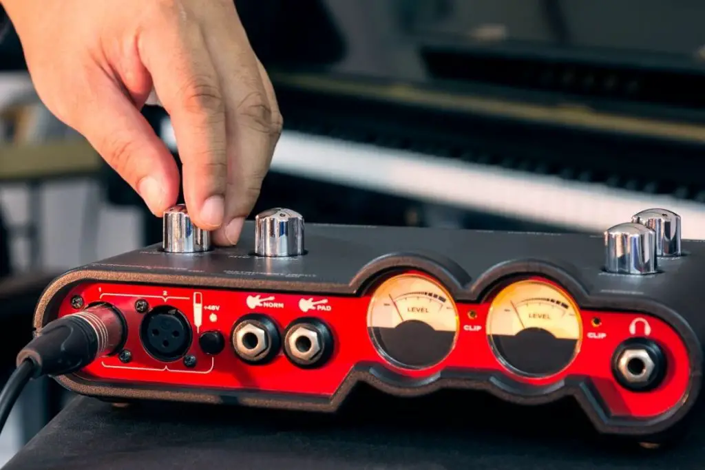 how to setup audio interface